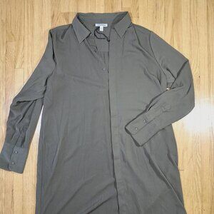 Prologue Olive Green Shirt Dress
